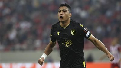 مصطفى محمد يقود هجوم نانت أمام اجاكسيو بالدوري الفرنسي 