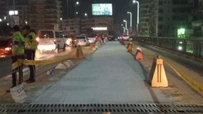 بدء غلق كوبري جاردنيا أعلى طريق السويس 3 أيام بسبب أعمال الصيانة