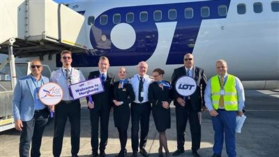 مطار الغردقة يستقبل أولى رحلات شركة الخطوط الجوية البولندية 