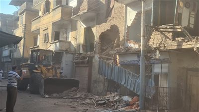 تفاصيل جديدة في سقوط عقار مكون من 4 طوابق بإمبابة