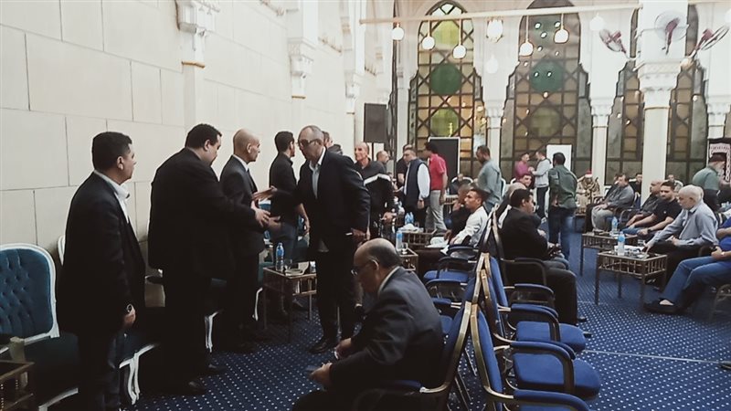 عزاء المطرب إبراهيم
