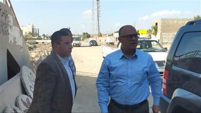 سكرتير عام محافظة الجيزة يتفقد طريق برطس وأعمال النظافة بأوسيم
