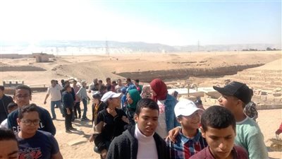 سوهاج تواصل تنظيم رحلات التوعية السياحية لطلاب المدارس