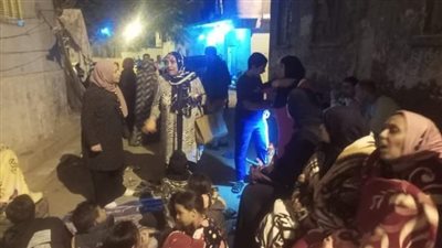 إخلاء عقارين بالإسكندرية بعد انهيار أجزاء منهم