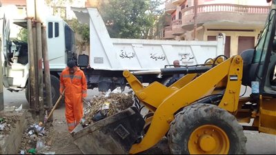 رفع 400 طن مخلفات وقمامة في حملة نظافة بقرى أسيوط 
