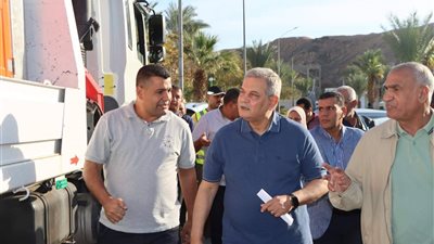 رئيس القابضة للمياه يتابع الاستعدادات النهائية لتأمين خدمات الشركة بسيناء خلال مؤتمر المناخ