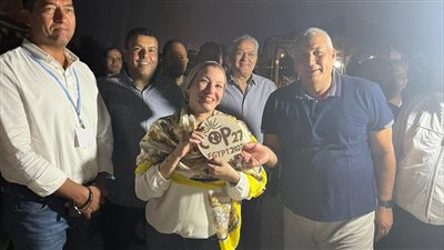 قبيل انطلاق مؤتمر المناخ.. وزيرة البيئة في جولة ليلية بالمنطقة الخضراء