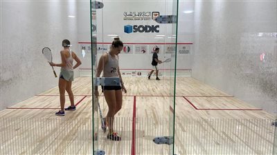 وفد من الاتحاد العربي يحضر افتتاح بطولة العالم للجامعات للإسكواش