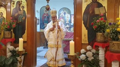 النائب البطريركي للروم الكاثوليك يزور كنيسة القديس يوسف بالزيتون