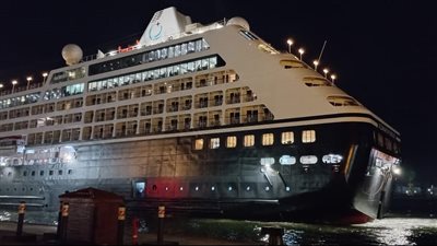 يزورون قلعة قايتباي و متحف المجوهرات.. محافظة الإسكندرية تستقبل سفينتين سياحيتين