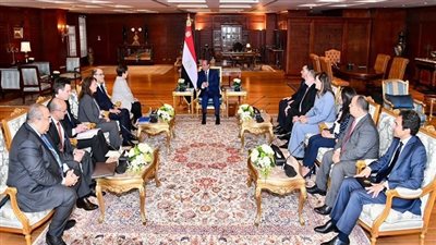 شاهد.. رسائل السيسي للمدير التنفيذي لصندوق النقد الدولي 