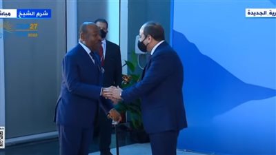السيسي يستقبل الزعماء والقادة المشاركين في قمة المناخ cop 27 