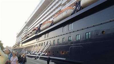 محافظة الإسكندرية تستقبل السفينة السياحية Mein Schiff 5 