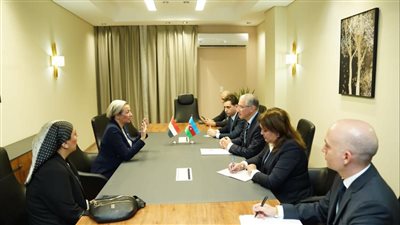 وزيرة البيئة تناقش مع نظيرها الأذربيجاني موضوعات مؤتمر المناخ | صور