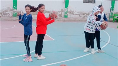 تواصل تدريبات المشروع القومي للموهبة والبطل الأوليمبي لكرة السلة بنات بالقليوبية