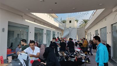 على مساحة 16 ألف متر مربع...مول الملابس المستعملة صرح ينضم لمجمع أسواق بورسعيد |صور 