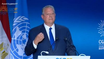 آل جور: الوضع المناخي يزداد سوءا.. ولدينا القدرة على تجاوز الصعوبات 