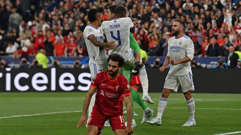 محمد صلاح أمام ريال