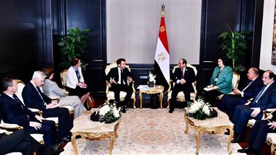  ماكرون للسيسي: نحرص على التنسيق والتشاور المكثف مع مصر كأحد أهم شركائنا في المنطقة