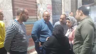 سقوط سلم عقار في الإسكندرية دون إصابات بشرية