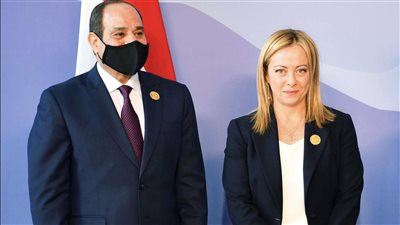 رئيسة الوزراء الايطالية تؤكد للسيسي الحرص على توثيق التعاون الثنائي للبناء وتحقيق المصالح المشتركة