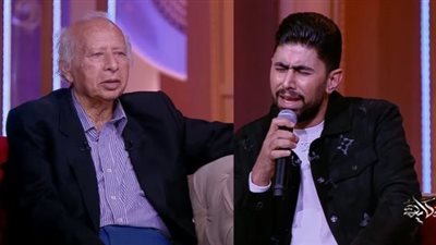 رد فعل غير متوقع من هاني شنودة بعد غناء المطرب النقاش 