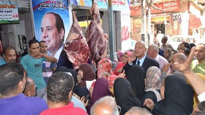 فتح 10 منافذ لبيع السلع الغذائية بقرى مركز أبو النمرس في الجيزة