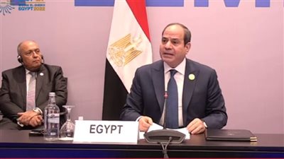 السيسي: نصيب الدول النامية من مشروعات الهيدروجين الأخضر 2 فقط من أصل 680
