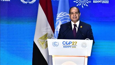 السيسي: نصيب الدول النامية من مشروعات الهيدروجين الأخضر ضئيل 