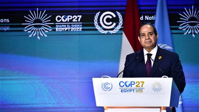 الرئيس الأوكراني يعلن تأييده لكلمة الرئيس السيسي فى قمة تغير المناخ