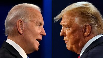 ترامب يتهم بايدن بحماية المتظاهرين ضد إسرائيل في الجامعات الأمريكية