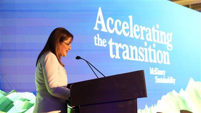 وزيرة التخطيط تلقي كلمة افتتاحية في حفل عشاء شركة McKinsey