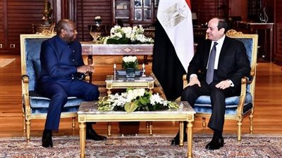 ملف مياه النيل يتصدر مباحثات السيسي مع رئيسي تنزانيا وبوروندي | صور