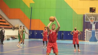 رجال سلة الأهلي يفوز على سبورتنج 