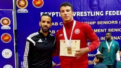 الشباب والرياضة ببورسعيد تهنئ كريم عادل بعد ذهبية البطولة العربية 