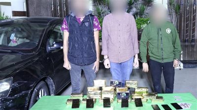 حملة أمنية تسقط 11 تاجر مخدرات على أوكار الكيف |صور 