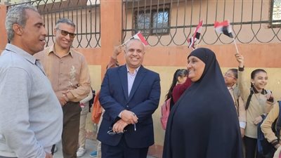 وكيل تعليم دمياط يشهد 