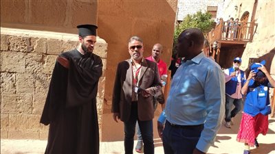 آثار سانت كاترين تستقبل عددا من الوفود الرسمية المشاركة بمؤتمر المناخ | صور 