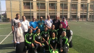 جامعة عين شمس تنظم بطولة دورى كرة القدم الخماسي للطلاب والطالبات