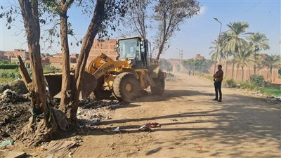 الجيزة تكثف حملات النظافة ورفع المخلفات | صور