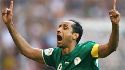 نجم المنتخب السعودي.. سامي الجابر الهداف التاريخي للعرب في كأس العالم | فيديو 
