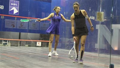 تتويج سنا إبراهيم ببطولة العالم للجامعات للإسكواش بعد إصابة نور أبو المكارم