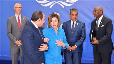 رئيسة مجلس النواب الأمريكي تؤكد للسيسي تقديرها لجهود مصر ودورها المحوري لاستقرار منطقة الشرق الأوسط