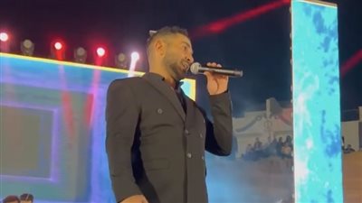 أحمد سعد يشعل حفل العاصمة الإدارية بـ