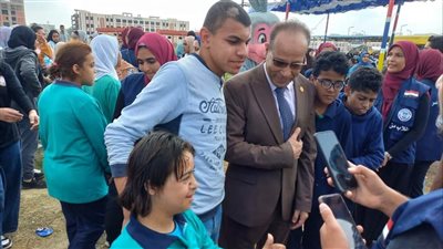 الأسر الطلابية بجامعة القناة تحتفل بأعياد الطفولة مع ذوي الهمم 