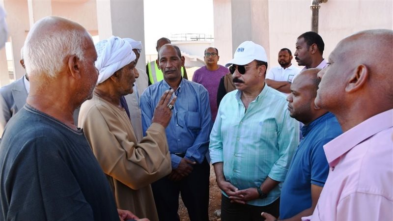 جولة محافظ اسوان