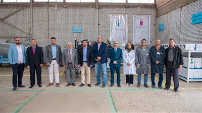 تدشين خط جديد لإنتاج الفريون بشركة حلوان للأجهزة المعدنية 