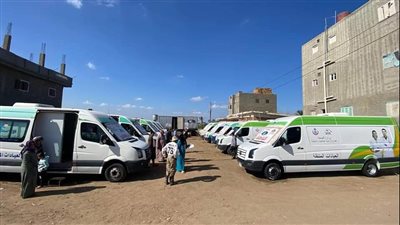 الصحة: تقديم الخدمات الطبية لـ 2400 مواطن خلال 3 قوافل لطب العيون بقنا وبني سويف