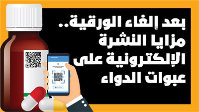 بعد إلغاء الورقية..مزايا النشرة الإلكترونية على عبوات الدواء| إنفوجراف