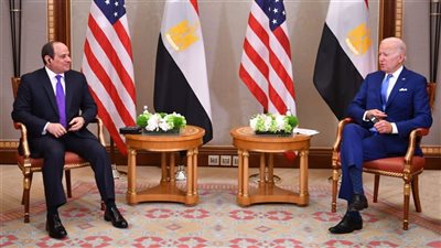 السيسي: العلاقات المصرية الأمريكية قوية وهناك تفاهم مشترك في قضايا المنطقة